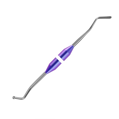 04-12 Штопфер шарообразный изогнутый-гладилка большая